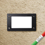 Segnapasso da Incasso in Resina LETI 200 Nero IP66 con GX53 3W CCT