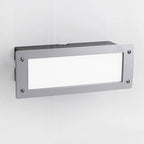 Segnapasso da Incasso in Resina LETI 300 Grigio IP66 E27
