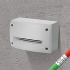 Segnapasso in Resina EXTRALETI 200 HS Bianco IP66 con GX53 3W CCT