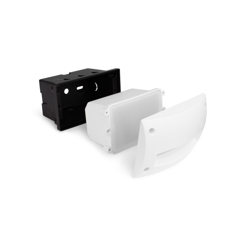 Segnapasso da Incasso in Resina LETI 200 HS Bianco IP66 con GX53 3W CCT