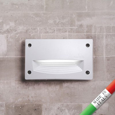 Segnapasso da Incasso in Resina LETI 200 HS Bianco IP66 con GX53 3W CCT