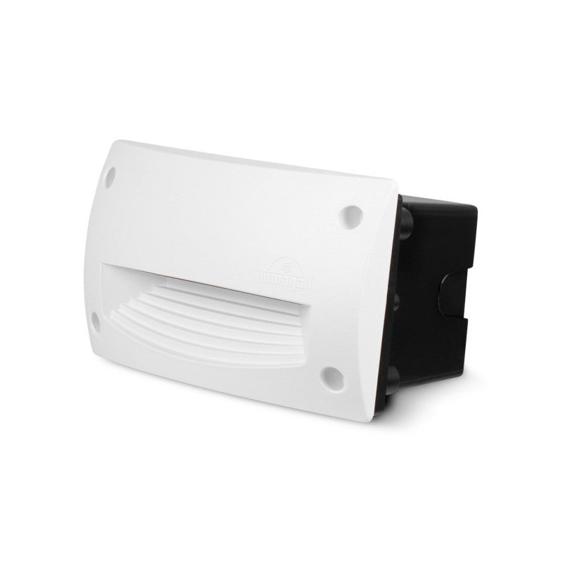 Segnapasso da Incasso in Resina LETI 200 HS Nero IP66 con GX53 3W CCT