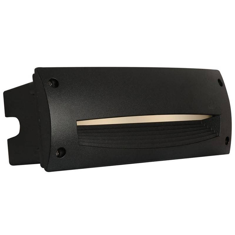 Segnapasso da Incasso in Resina LETI 300 HS Nero IP66 E27