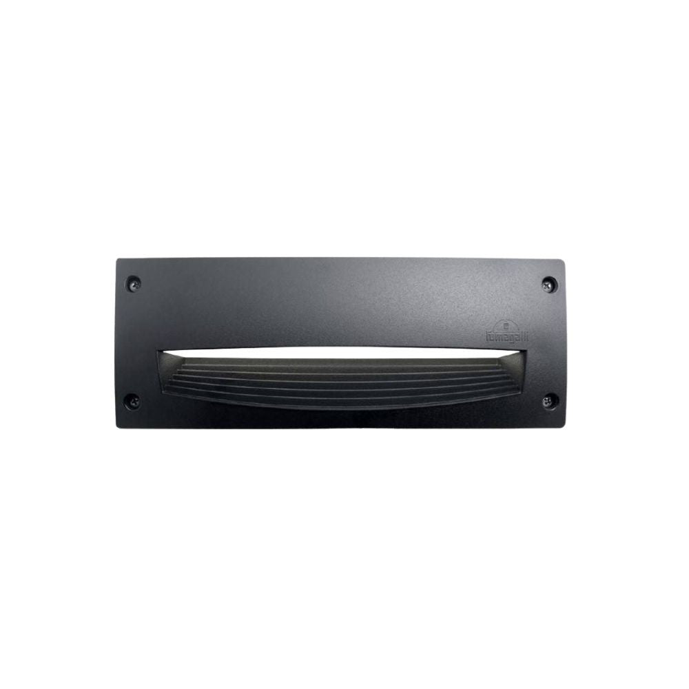 Segnapasso da Incasso in Resina LETI 300 HS Nero IP66 E27