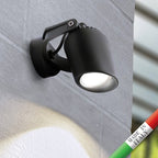 Faretto LED in Resina MINITOMMY EL Nero IP66 con GU10 6W CCT