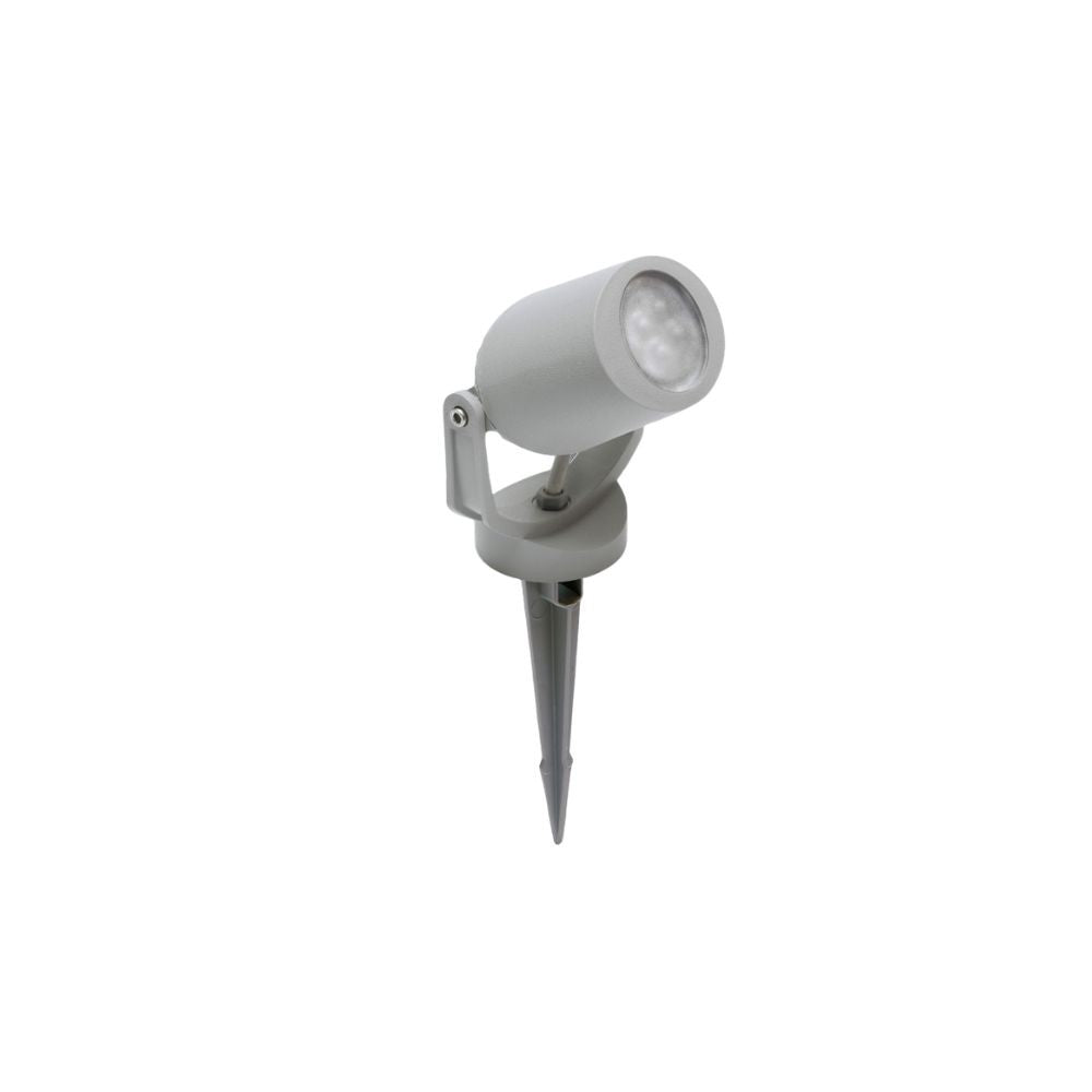 Faretto LED con Picchetto MINITOMMY SPIKE Grigio con GU10 3,5W CCT