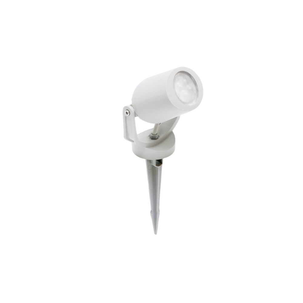 Faretto LED con Picchetto MINITOMMY SPIKE Bianco con GU10 3,5W CCT