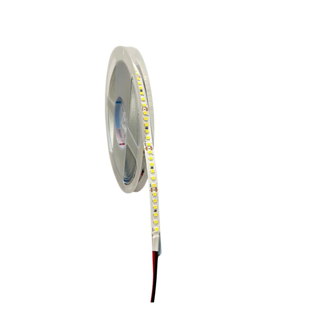 Striscia LED 150W 2835 15W/mt Luce 3000K 24V IP20 180led/mt CRI 90 - 10 mt