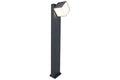 Lampione da Giardino CUBA 1L Grigio Scuro 12,2W 3000K IP54