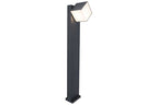 Lampione da Giardino CUBA 1L Grigio Scuro 12,2W 3000K IP54