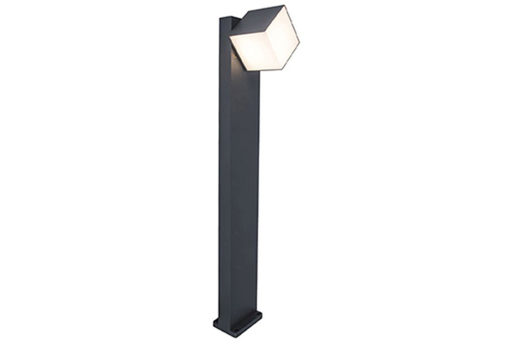 Lampione da Giardino CUBA 1L Grigio Scuro 12,2W 3000K IP54