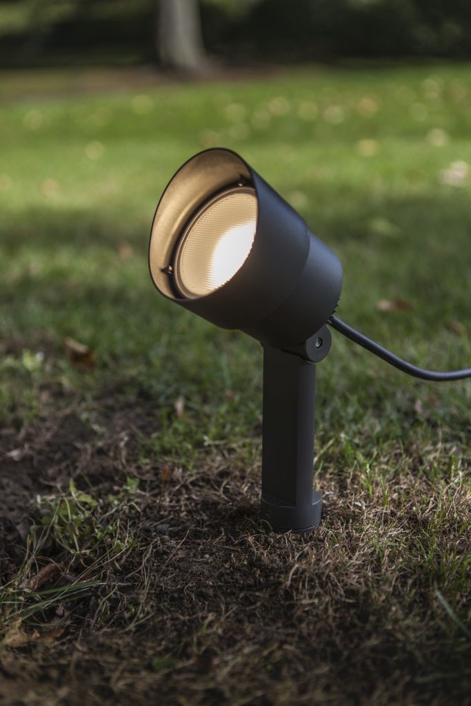 Faretto LED Orientabile con Picchetto EXPLORER Grigio Scuro 6W 3000K IP54