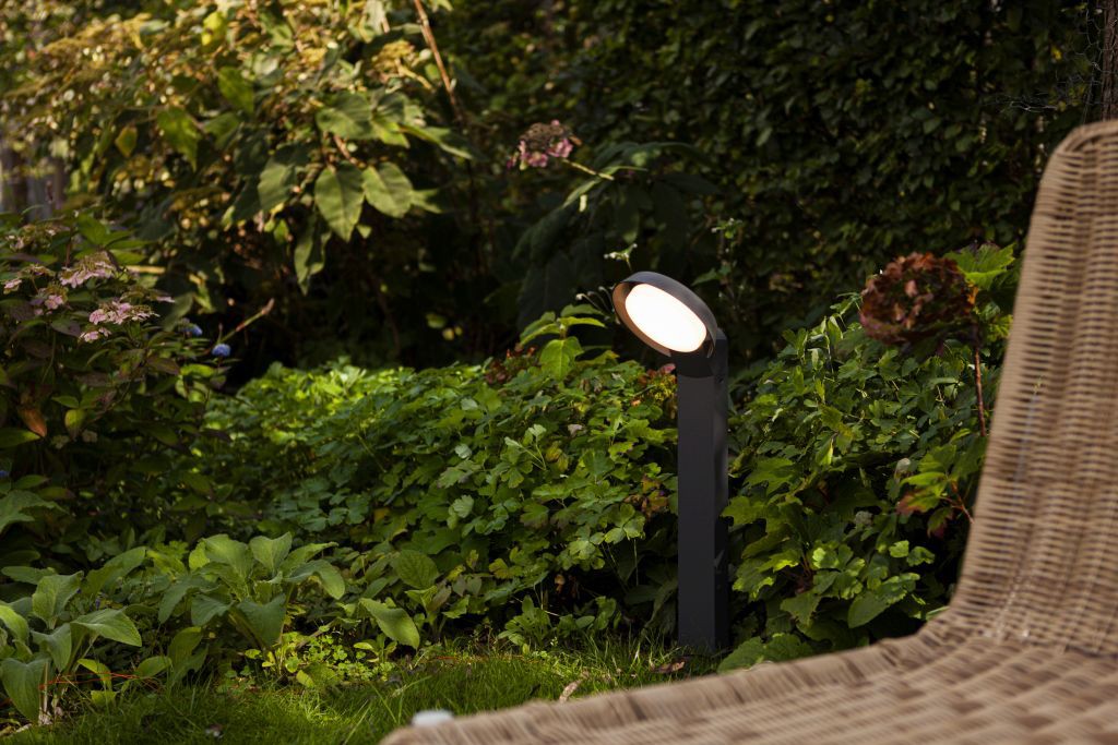 Lampione da Giardino POLO Grigio Scuro 15W 3000K IP54