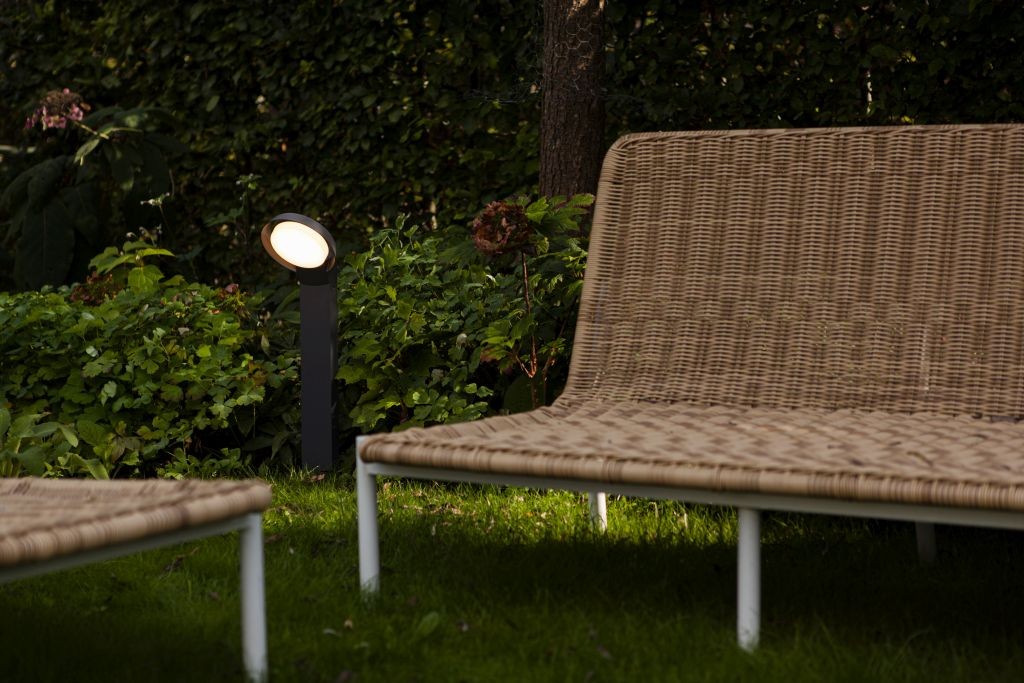 Lampione da Giardino POLO Grigio Scuro 15W 3000K IP54