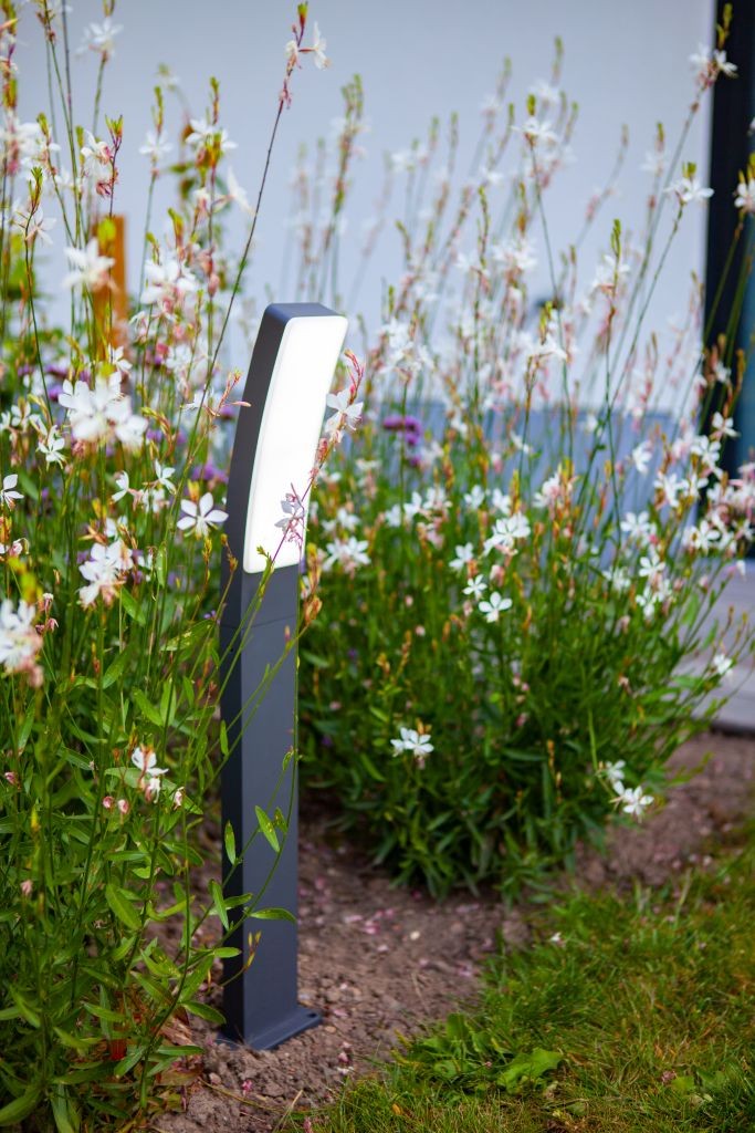 Lampione da Giardino KIRA Grigio Scuro 17,3W 4000K IP54