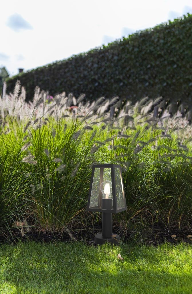 Lampioncino da Giardino FIA Nero Opaco E27 Max 40W IP44