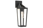 Applique Lampada da Parete PINE Nero Opaco E27 Max 40W IP44