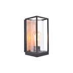 Applique Lampada da Parete FLAIR Trasparente Color Legno E27 Max 40W IP44