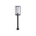 Lampione da Giardino FLAIR Nero Opaco E27 Max 40W IP44