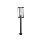 Lampione da Giardino FLAIR Nero Opaco E27 Max 40W IP44
