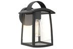Applique Lampada da Parete KELSEY Big Nero Opaco E27 Max 40W IP44