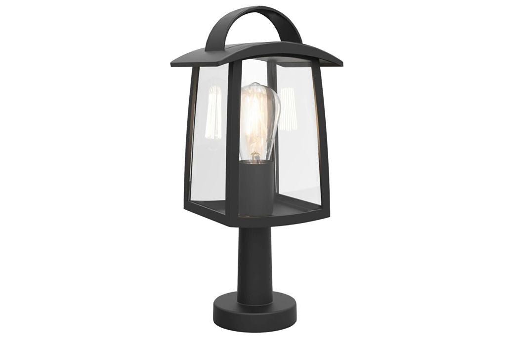 Lampioncino da Giardino KELSEY Nero Opaco E27 Max 40W IP44
