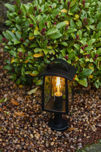 Lampioncino da Giardino KELSEY Nero Opaco E27 Max 40W IP44