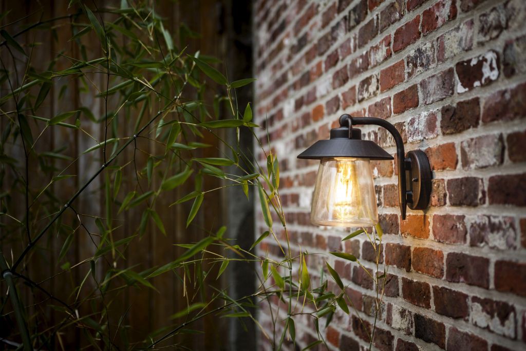 Applique Lampada da Parete CATE Ruggine Opaca E27 Max 40W IP44