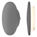 Applique da Parete LUNA Antracite 9W 1000lm CCT IP54