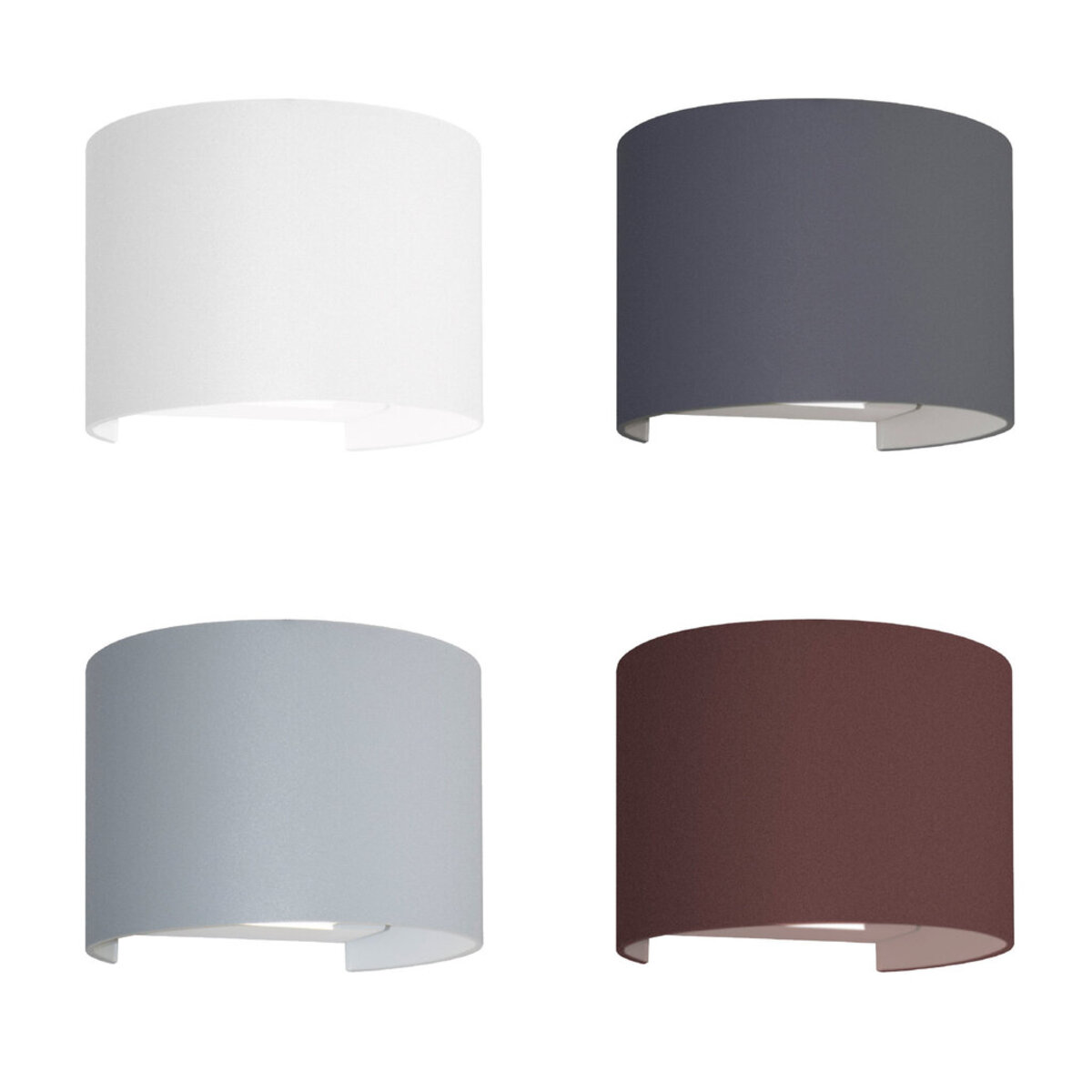 Applique da Parete MARBELLA ROUND Bianco 10W 610lm CCT IP65