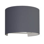Applique da Parete MARBELLA ROUND Antracite 10W 610lm CCT IP65