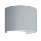 Applique da Parete MARBELLA ROUND Grigio Marina 10W 610lm CCT IP65