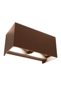 Applique da Parete MARBELLA DUO Corten 20W 2040lm CCT IP65