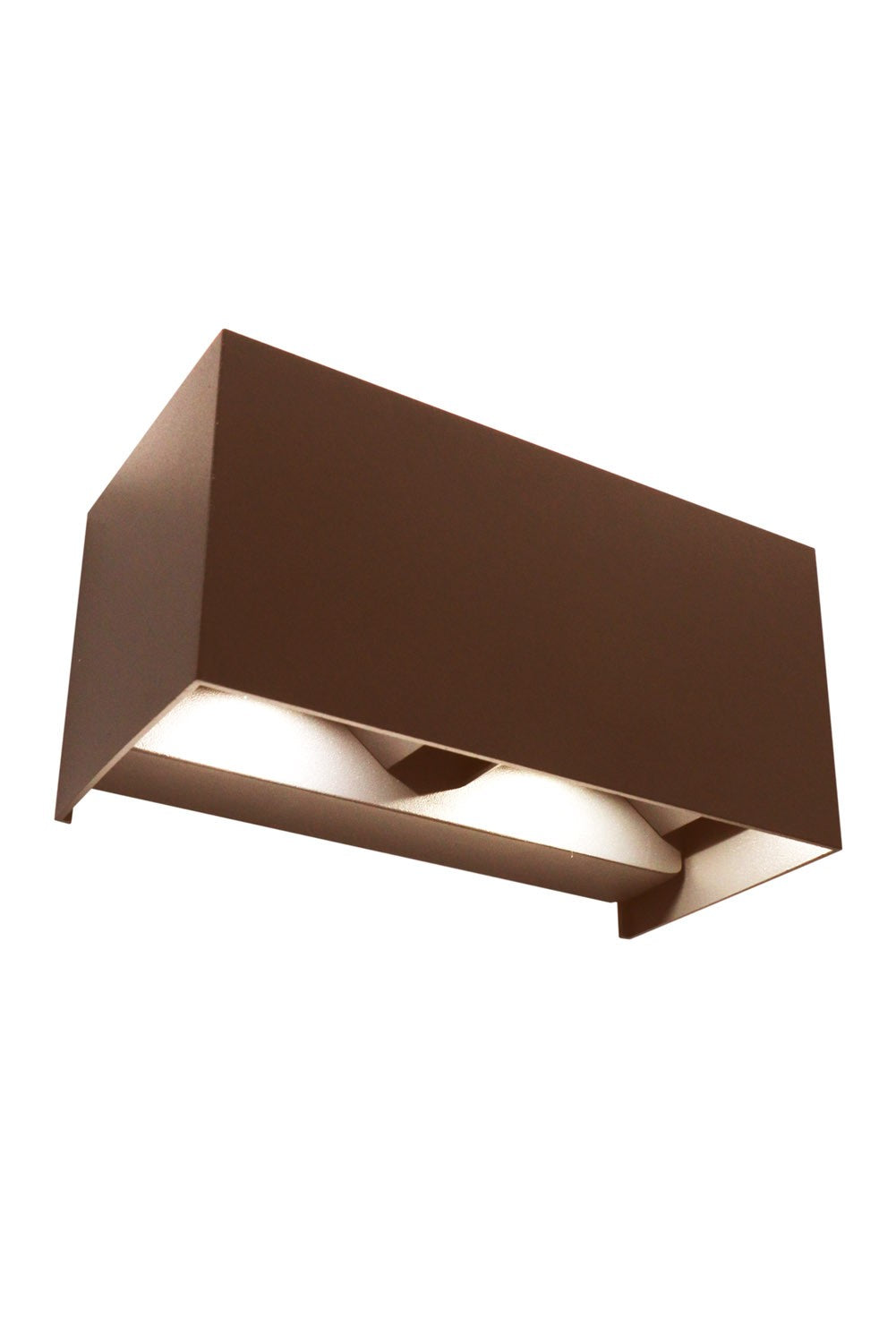Applique da Parete MARBELLA DUO Corten 20W 2040lm CCT IP65
