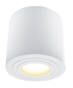 Plafoniera da Soffitto Rotonda MALAGA Bianco GU10 Max 7W IP65