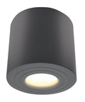 Plafoniera da Soffitto Rotonda MALAGA Antracite GU10 Max 7W IP65
