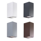 Applique da Parete TOLEDO 2 Antracite GU10 Max 2x7W IP65