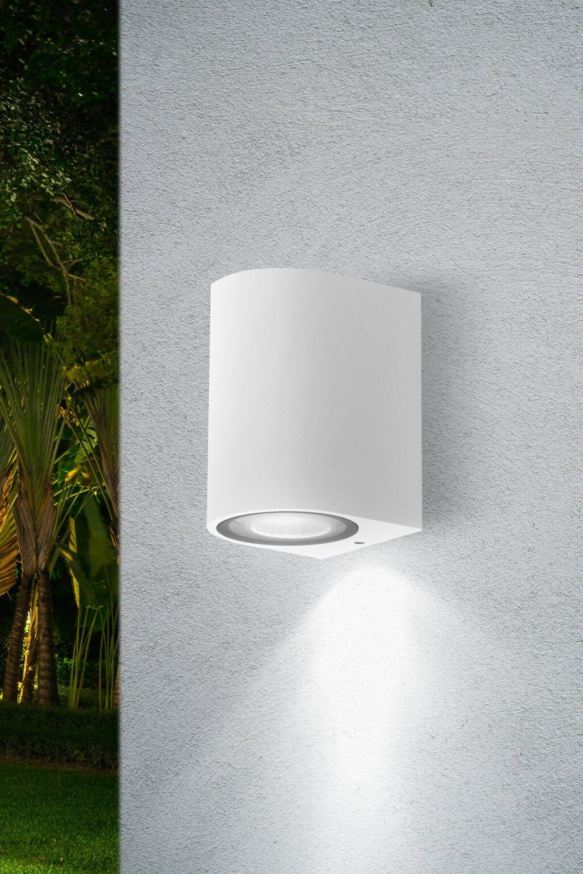 Applique da Parete CORDOVA 1 Grigio Marina GU10 Max 7W IP65