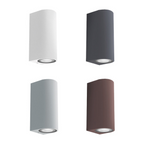 Applique da Parete CORDOVA 2 Antracite GU10 Max 2x7W IP65