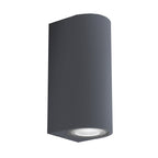 Applique da Parete CORDOVA 2 Antracite GU10 Max 2x7W IP65