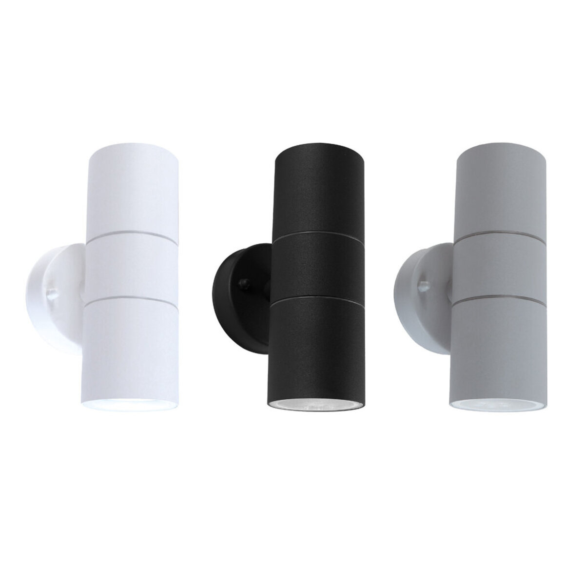 Applique da Parete GRANADA Bianco GU10 Max 2x7W IP54