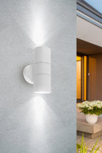Applique da Parete GRANADA Antracite GU10 Max 2x7W IP54