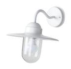 Applique da Parete ARVIKA Bianco Attacco E27 Max 60W IP44