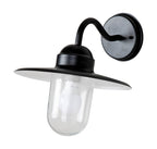 Applique da Parete ARVIKA Nero Attacco E27 Max 60W IP44