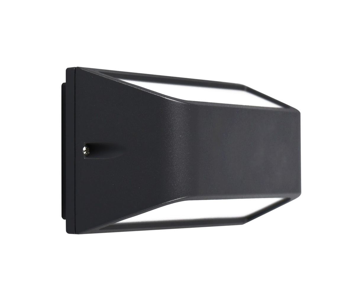 Applique da Parete LAGOS 1 Nero con Attacco E27 Max 20W IP54