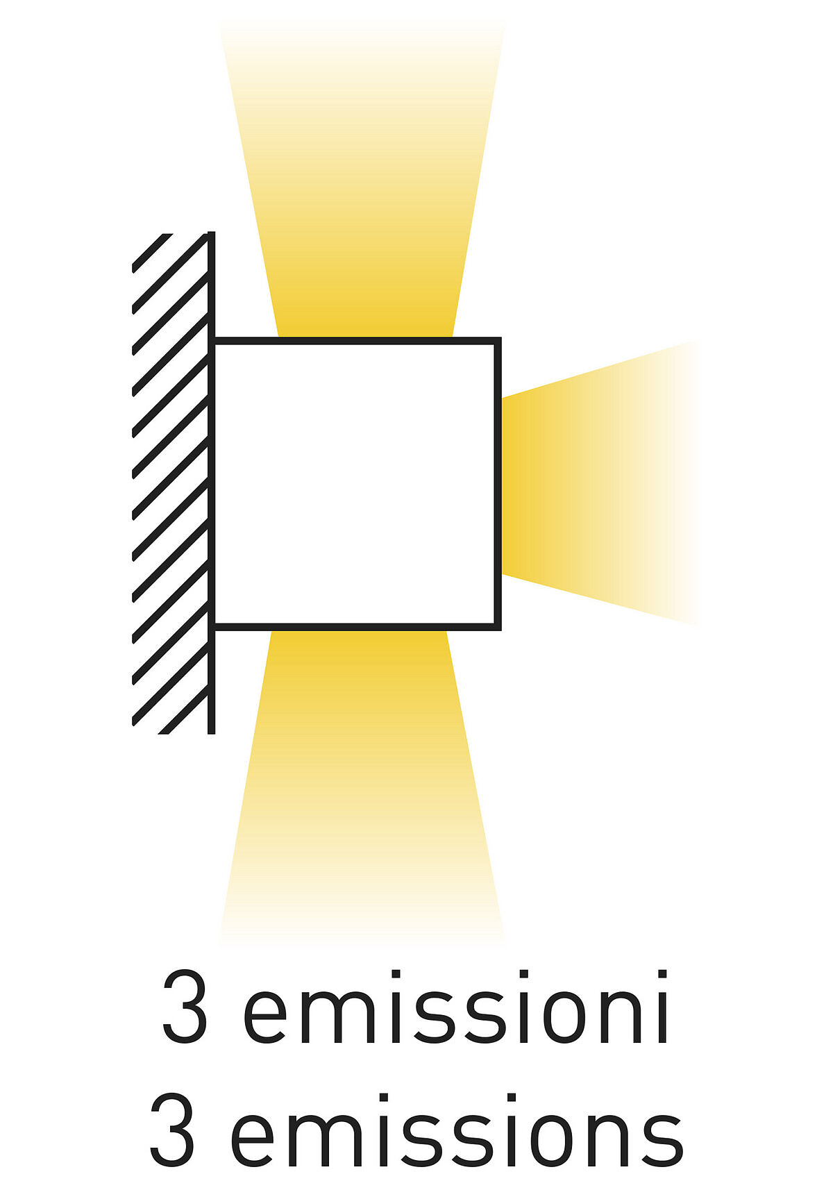 Applique da Parete LAGOS 2 Antracite con Attacco E27 Max 20W IP54