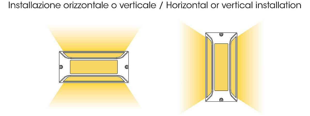 Applique da Parete LAGOS 2 Antracite con Attacco E27 Max 20W IP54