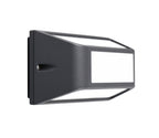 Applique da Parete LAGOS 2 Antracite con Attacco E27 Max 20W IP54