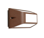 Applique da Parete LAGOS 2 Corten con Attacco E27 Max 20W IP54