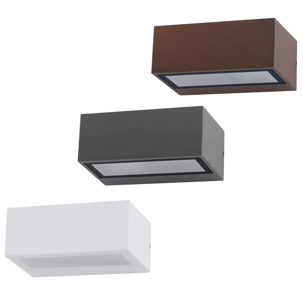 Applique da Parete VALENCIA Bianco con Attacco E27 Max 20W IP54